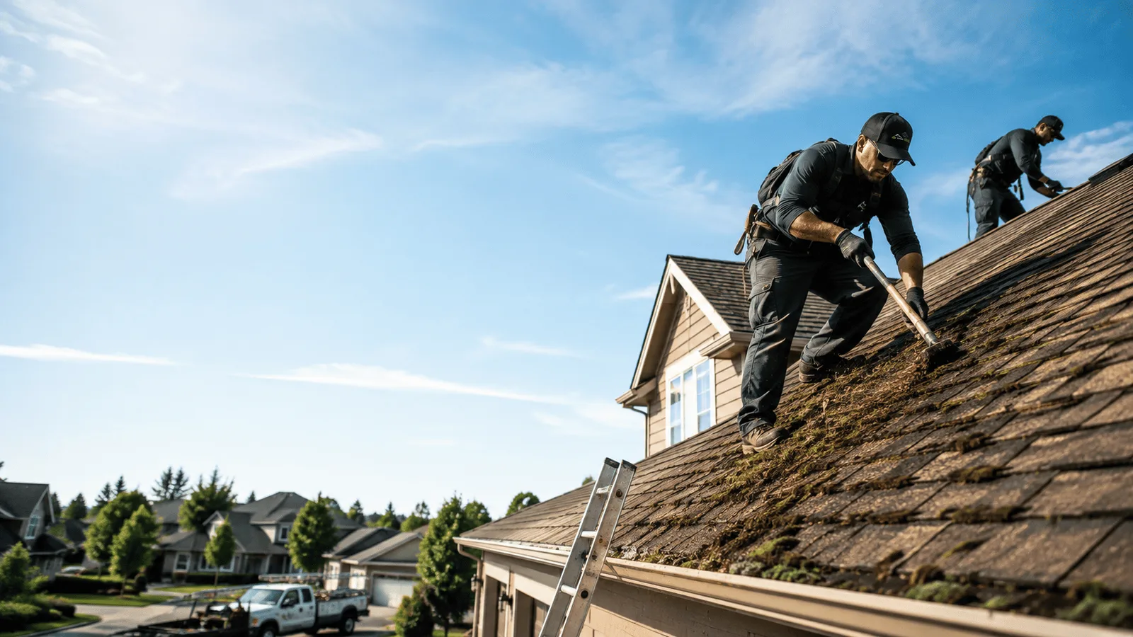 Roof Moss Removal in Riverside, CA near me